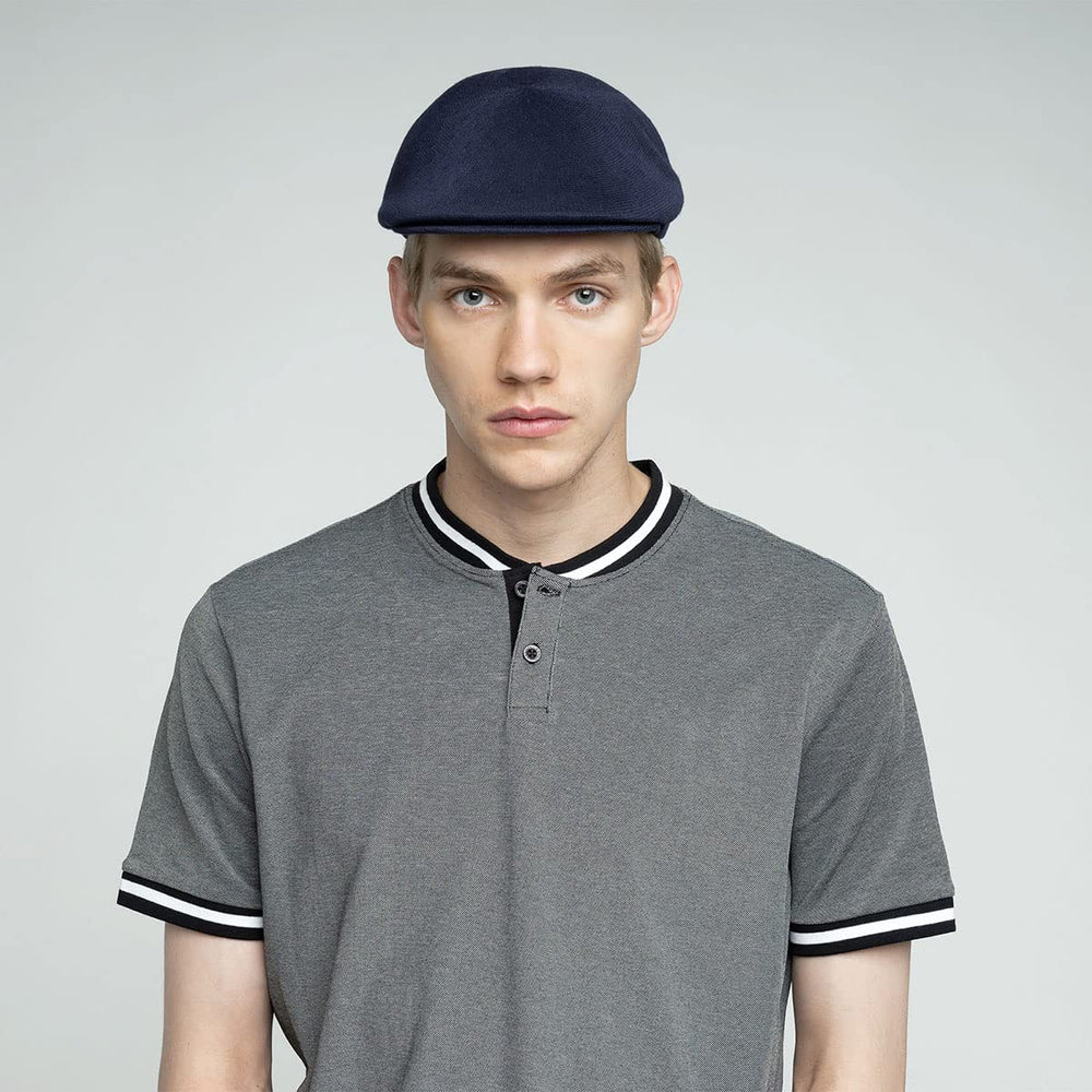 Kangol Bamboo 507 ergonomic fit demonstrates seamless shape for easy wear.