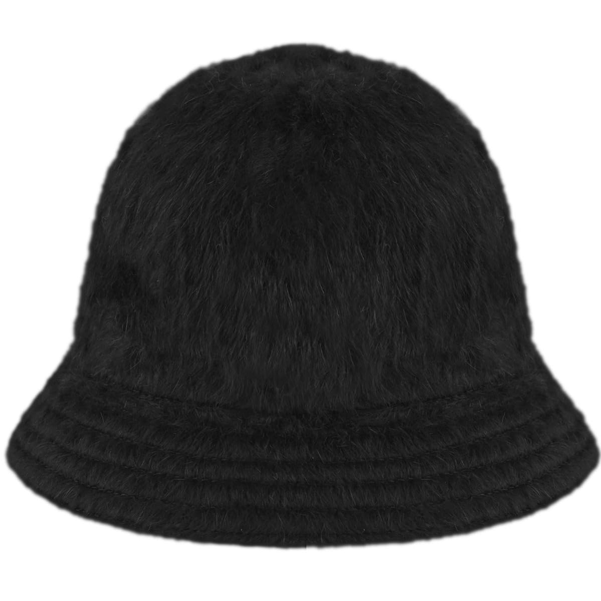 Kangol Furgora Casual texture close-up reveals angora-acrylic blend softness