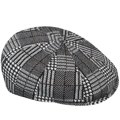 Kangol Pattern Flexfit Cap closeup fabric, showcasing durable cotton blend and texture.