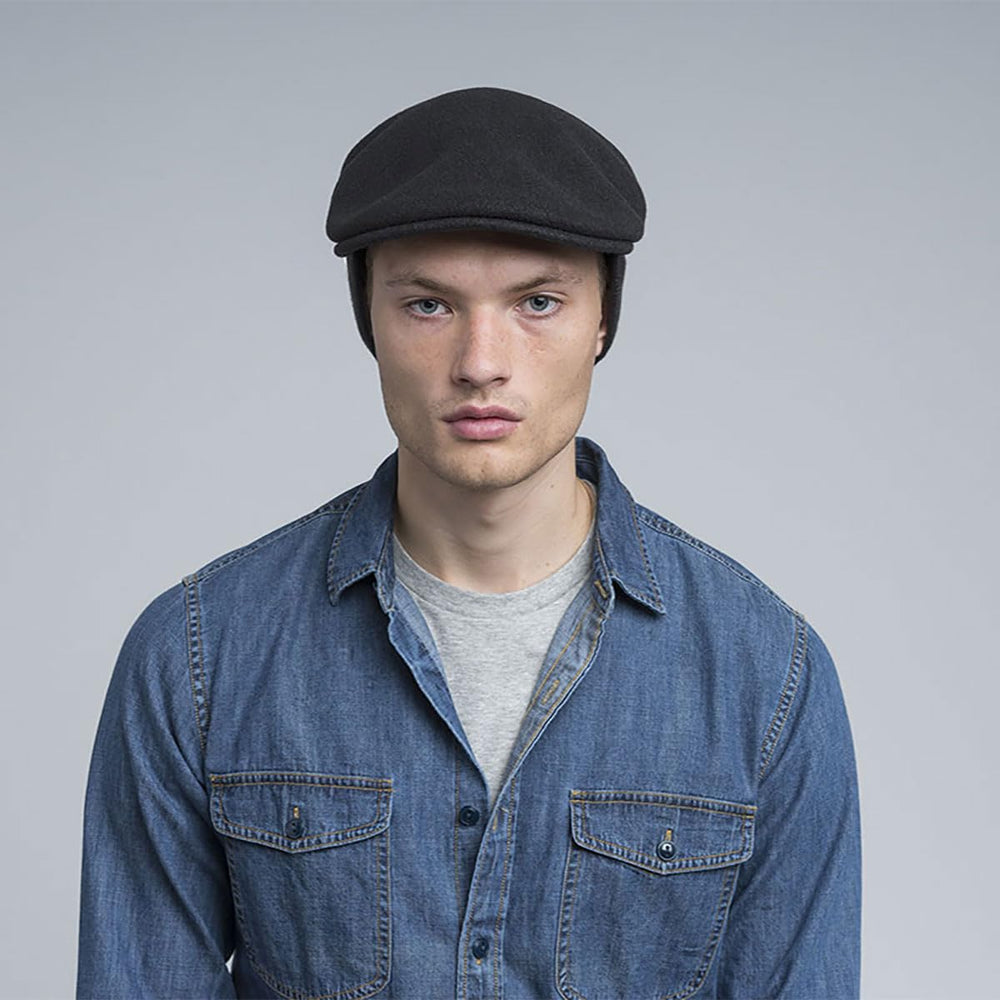 Kangol Wool 504 earflap hat packaging makes a thoughtful cool-weather gift option.