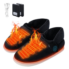 Kannino heated slippers front view showing cozy warmth and indoor comfort