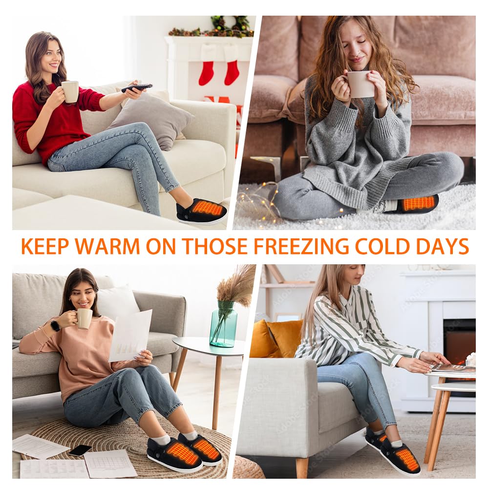 Kannino heated slippers packaging image suggests gift-ready present