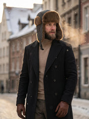 KANUT SPORTS Burnell hat side view highlights rugged design for outdoor use
