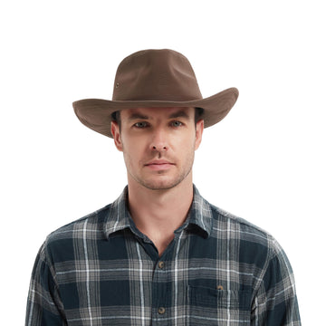 KANUT SPORTS Cumberland Classic Brown Cowboy Hat unisex fit with multiple sizes.