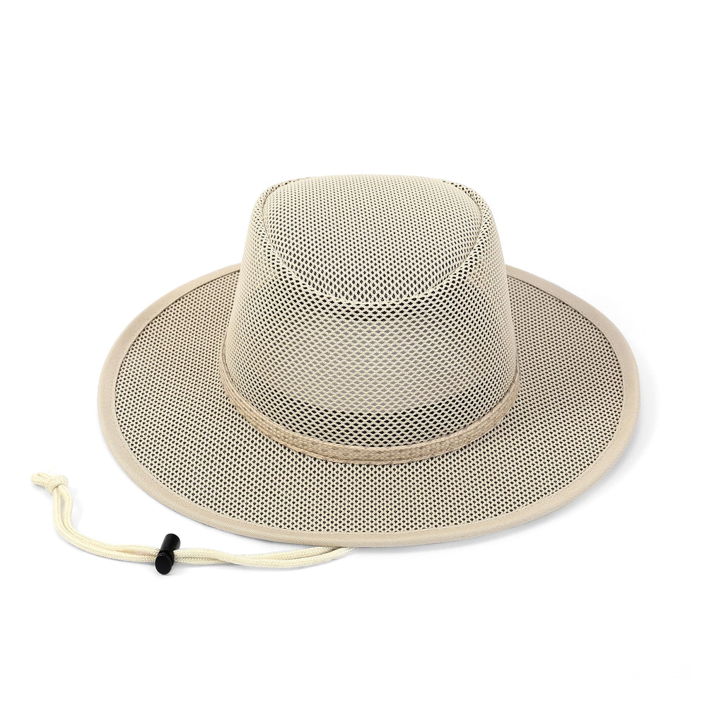 KANUT SPORTS Elias Mesh Breezer Hat wide brim provides shade and glare reduction on sunny days