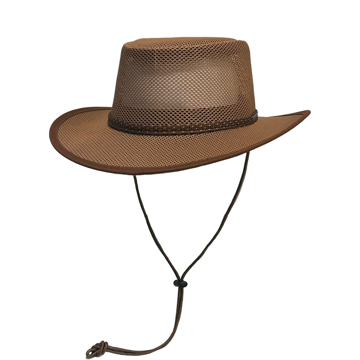KANUT SPORTS Elias Mesh Breezer Hat with wide brim for sun protection on outdoor adventures.