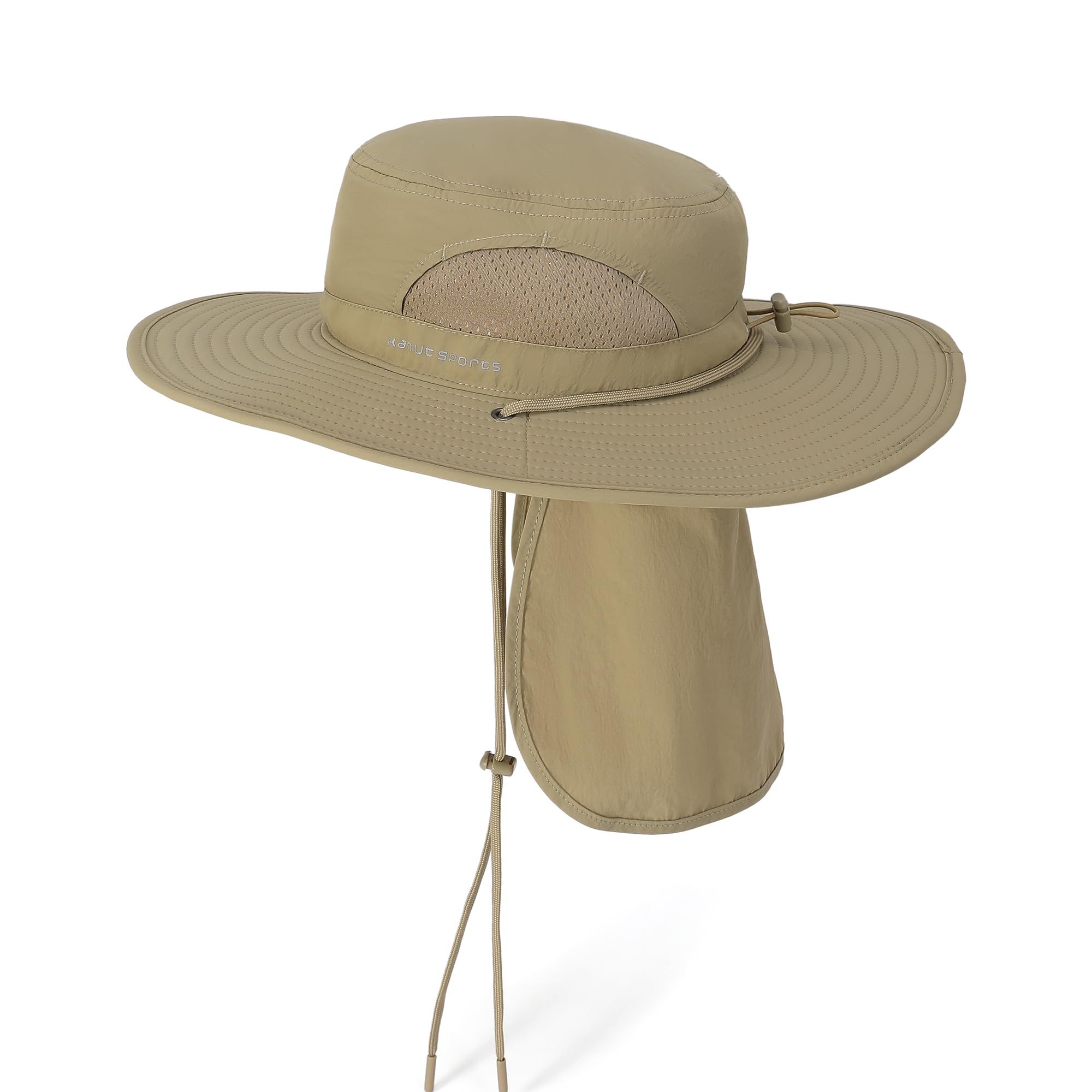 KANUT SPORTS Jemez hat with breathable mesh vents keeps you cool on hot days.