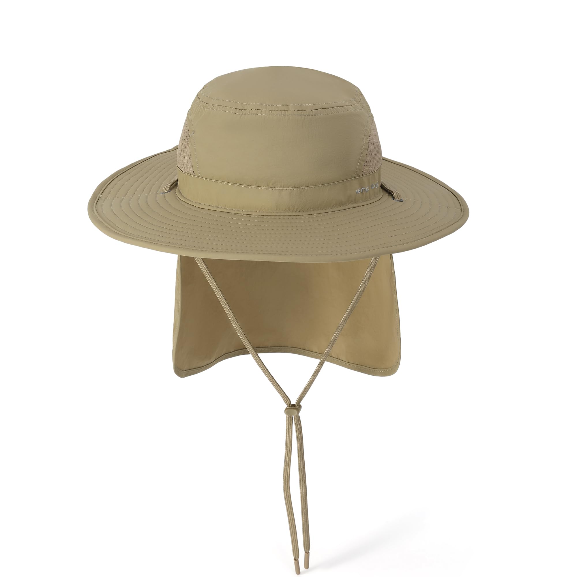 KANUT SPORTS Jemez wide-brim hat provides sun protection during hiking and fishing.