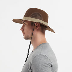KANUT SPORTS Marin Safari Sun Hat back with adjustable drawcord for secure fit