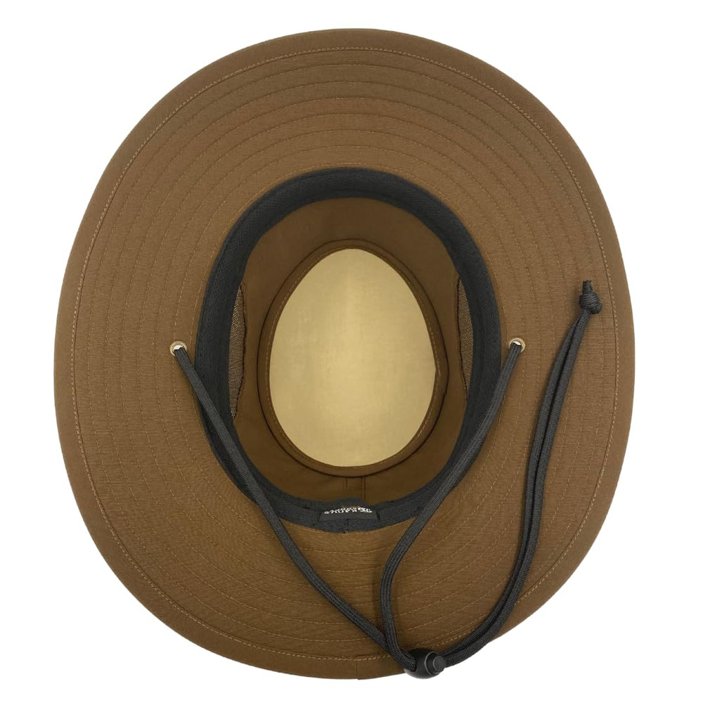 KANUT SPORTS Marin Safari Sun Hat in hand highlighting portable design
