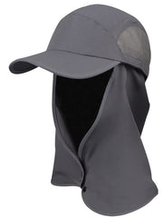 KANUT SPORTS Palo Sun Cap with detachable cape provides full sun coverage during outdoor activities.