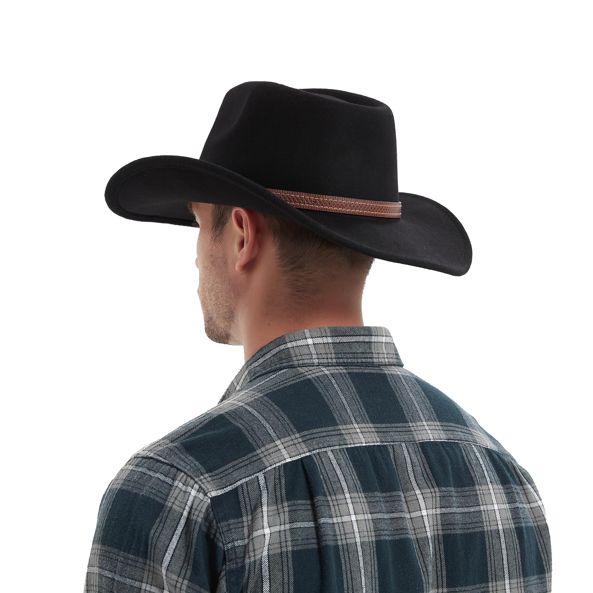 KANUT SPORTS Rocky Wool Felt Cowboy Hat size XL for extra coverage