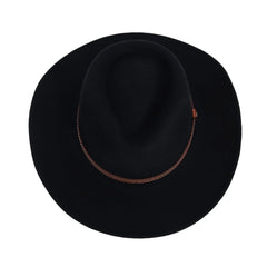 KANUT SPORTS Rocky Wool Felt Cowboy Hat windproof design for windy days