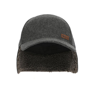 Kanut Sports York Camper Cap earflaps down keep ears warm on chilly hikes