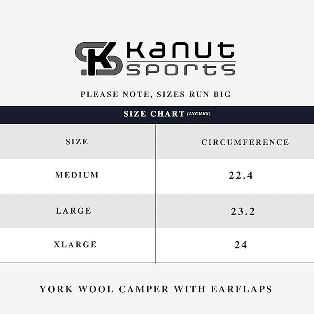 KANUT SPORTS York Camper Cap wool-blend fabric delivering durable warmth and comfort