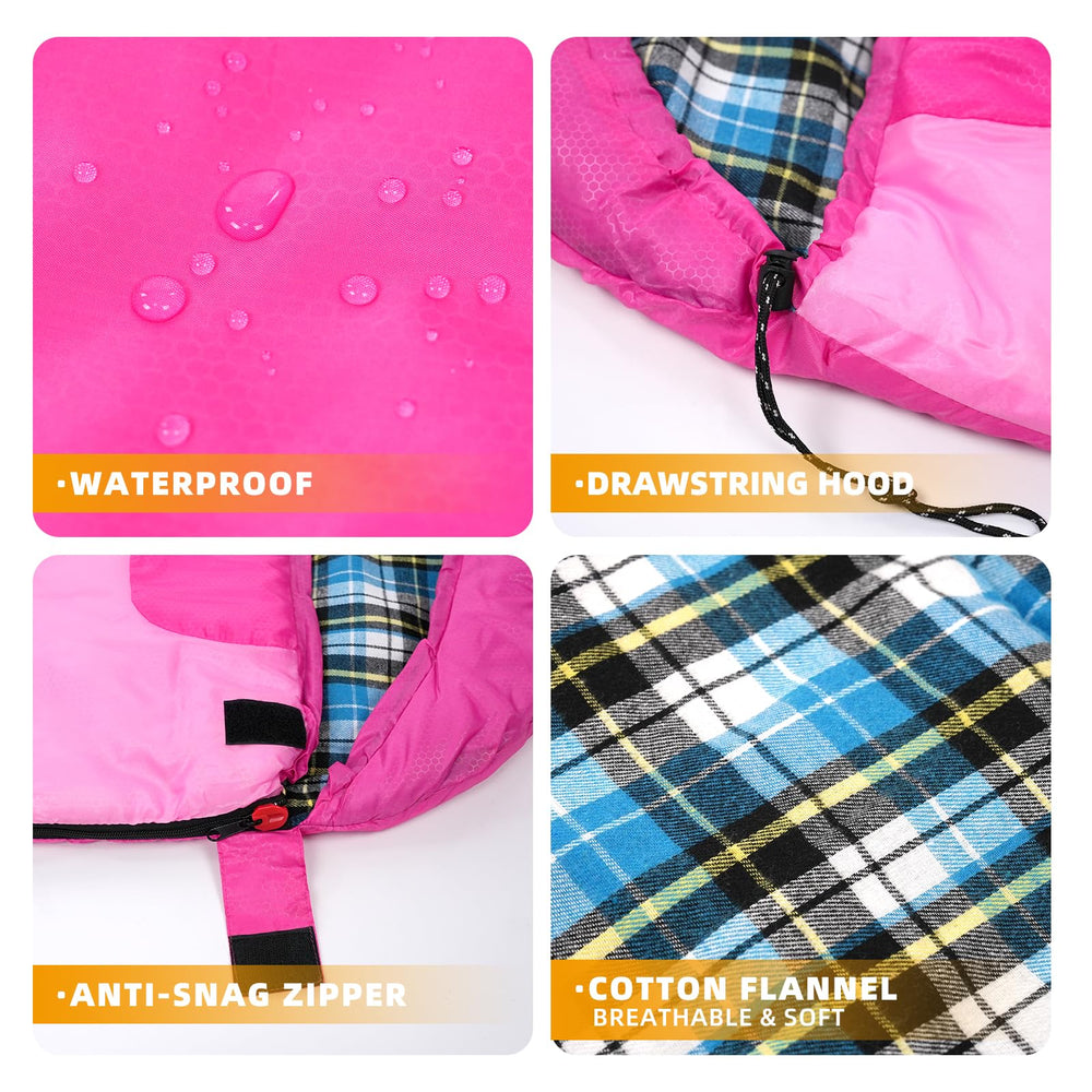 Kanyak sleeping bag foot-zip vent offers customizable airflow control