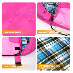 Kanyak sleeping bag foot-zip vent offers customizable airflow control