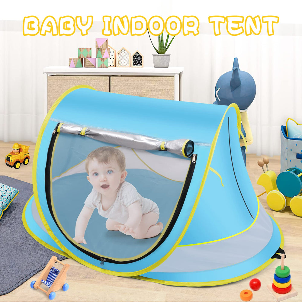 Kapeazo Baby Beach Tent lightweight travel companion for easy packing.