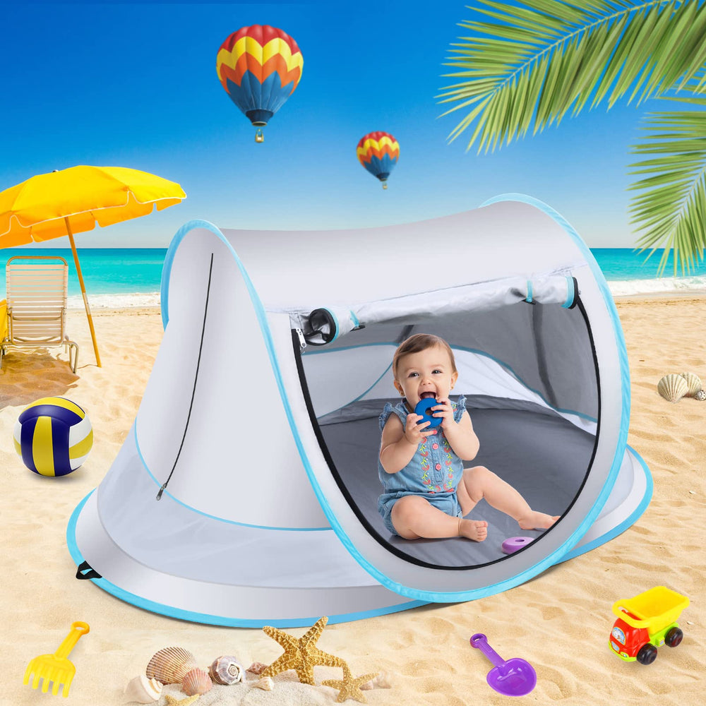 Kapeazo Carry bag and pegs set offer stable setup at the beach