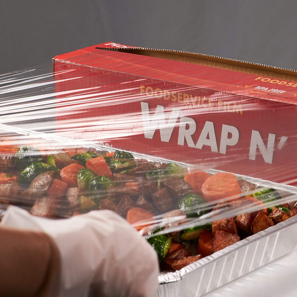 Karat WRAP N’ GO film delivers airtight seals for food protection