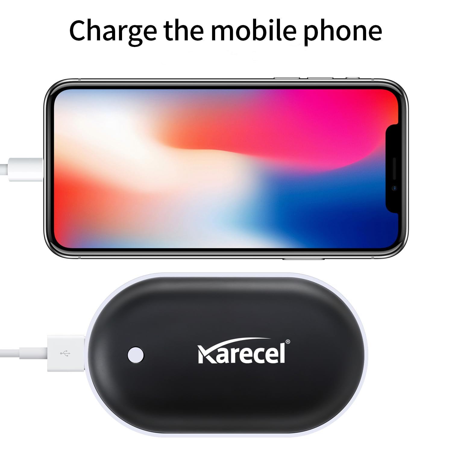 Karecel 2-pack separate units image shows independent warmers for versatile use.