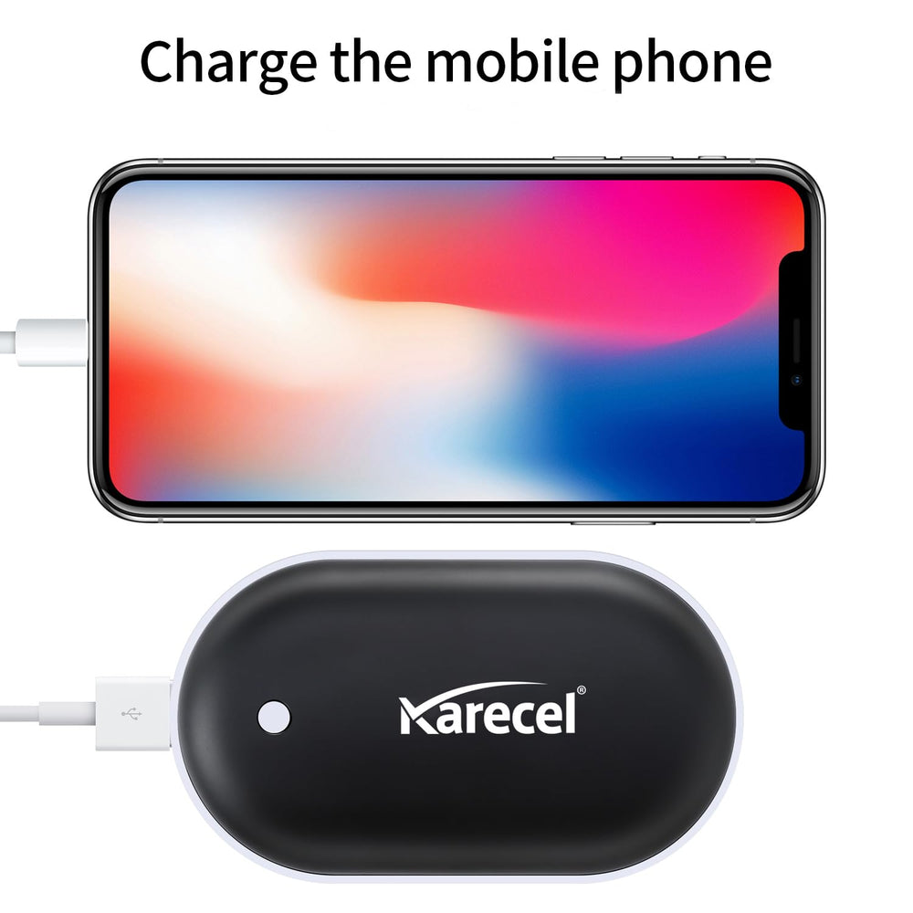 Karecel 2-pack separate units image shows independent warmers for versatile use.