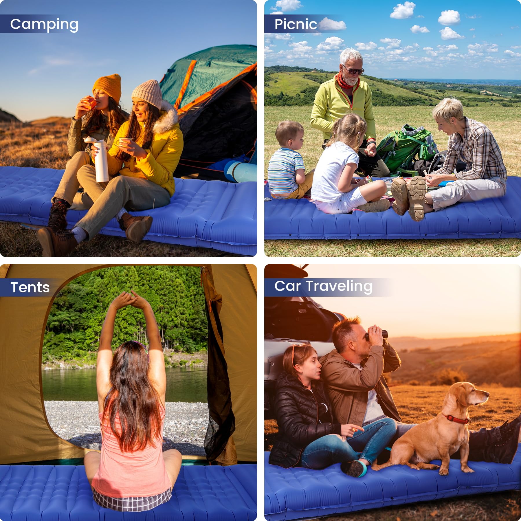 KASIMO pad ideal for backpacking and tent camping trips