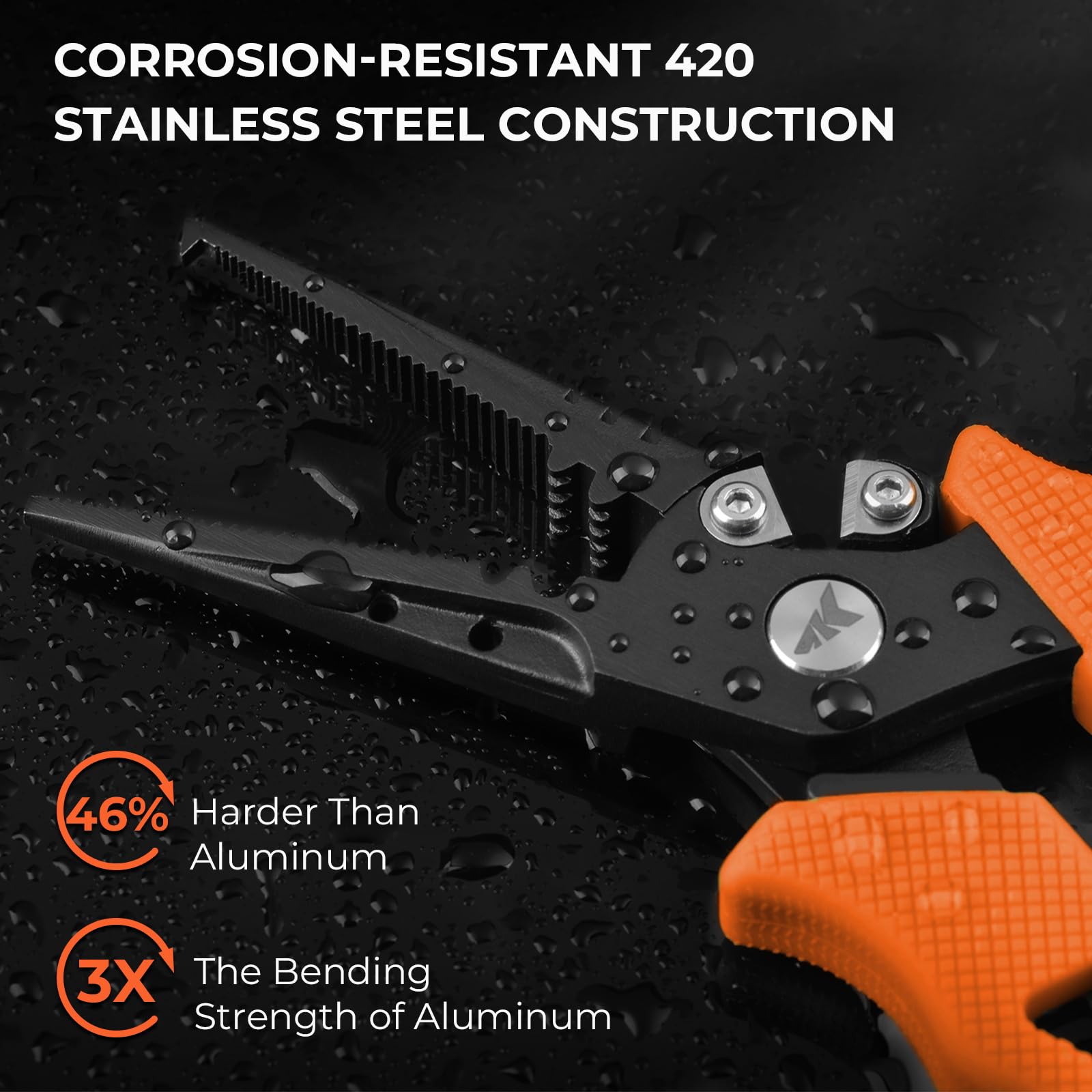 Cutthroat pliers with tungsten carbide cutters