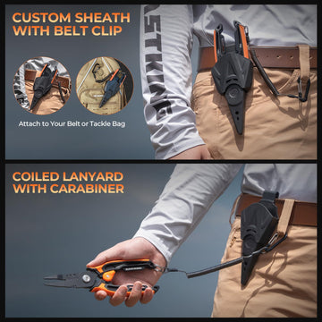 Spring-loaded design for one-handed operation