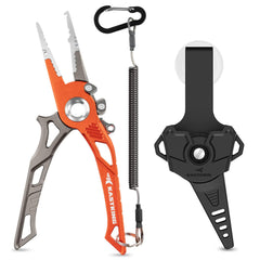 KastKing AlumaStream 7.5-Inch Aluminum Pliers - front view