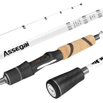 KastKing Assegai Bass Spinning Rod, 7'4" length, IM9 graphite, 1-piece