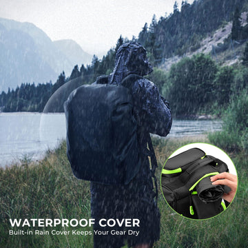 KastKing Bait Boss interior pockets for lures, tools, and accessories.