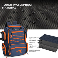 KastKing Bait Boss rain cover protects gear during sudden showers.