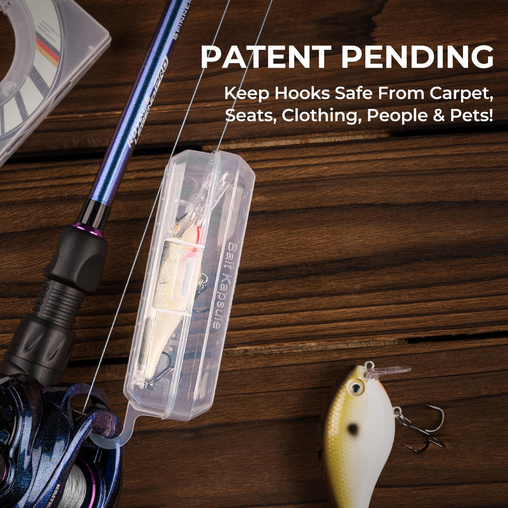 Vent holes on KastKing Bait Kapsule for moisture evaporation