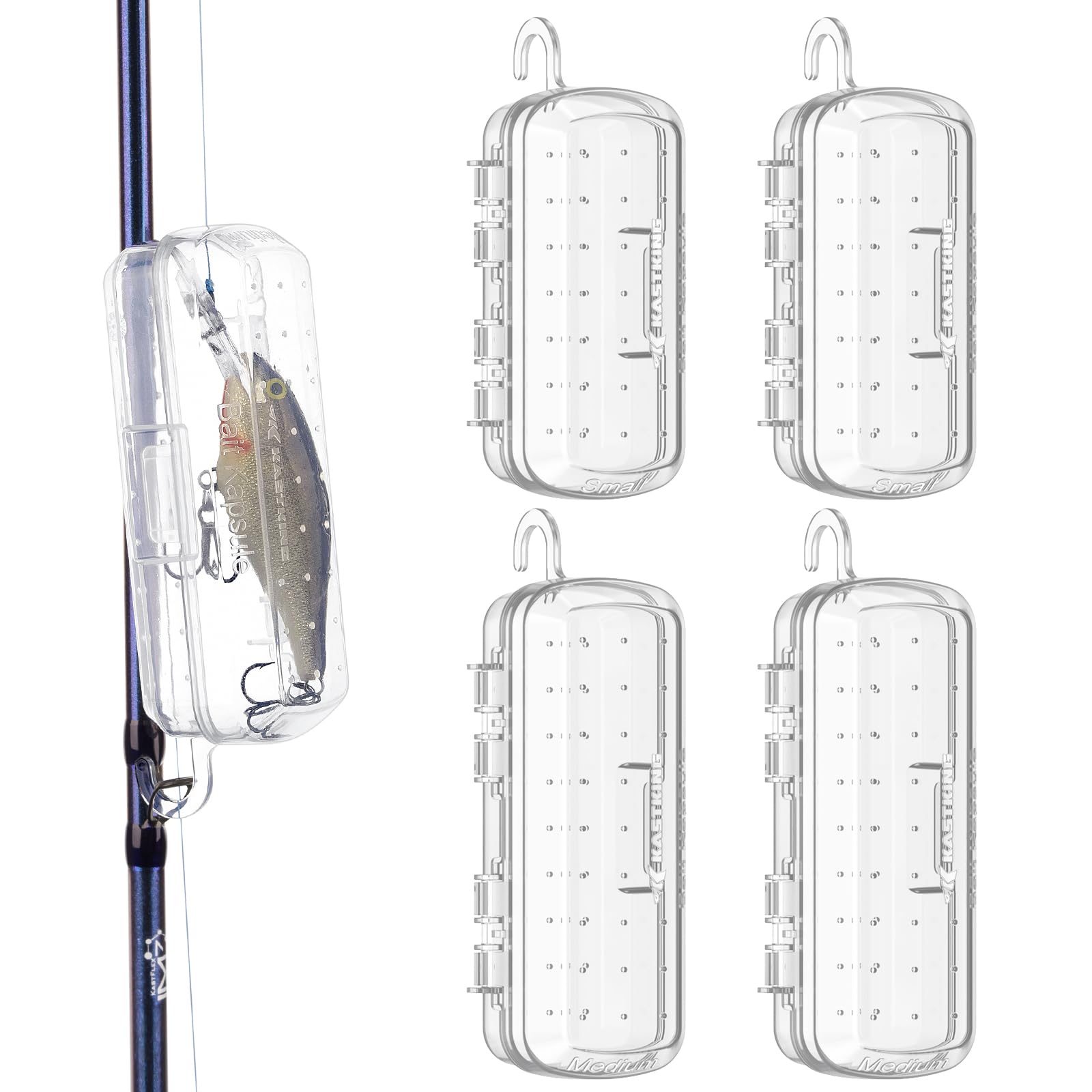 KastKing Bait Kapsule outer shell with vent holes
