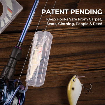 Interior view showing hook keeper and attachment options