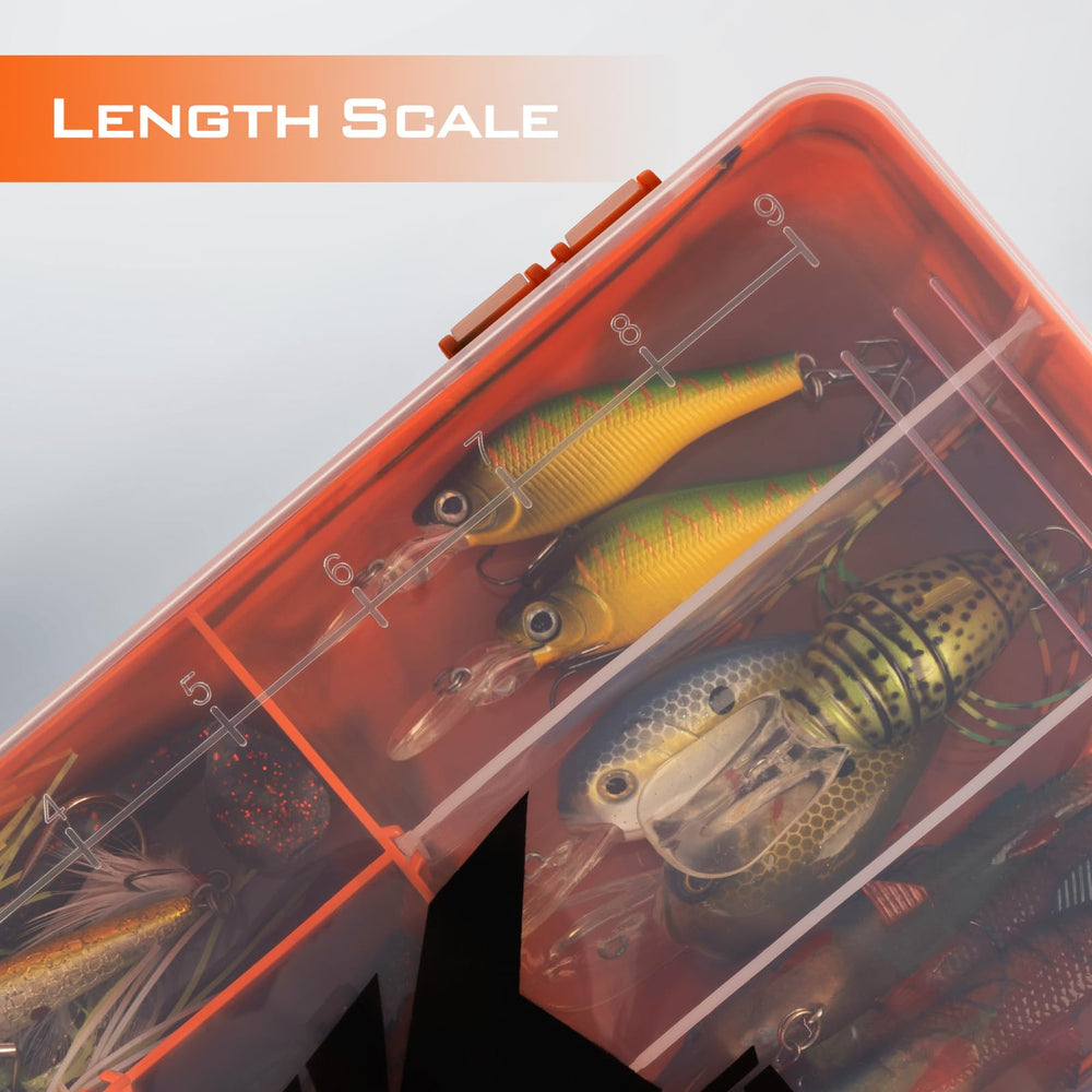 KastKing Bait Vault 3600 tray layout demonstrates generous organization space for lures.