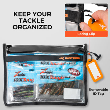 Medium and Large BaitShield storage bag with strap