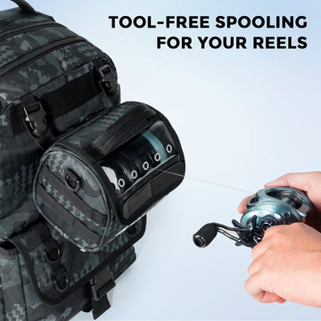 KastKing BaitSpace bag removable strap offers flexible carry options.