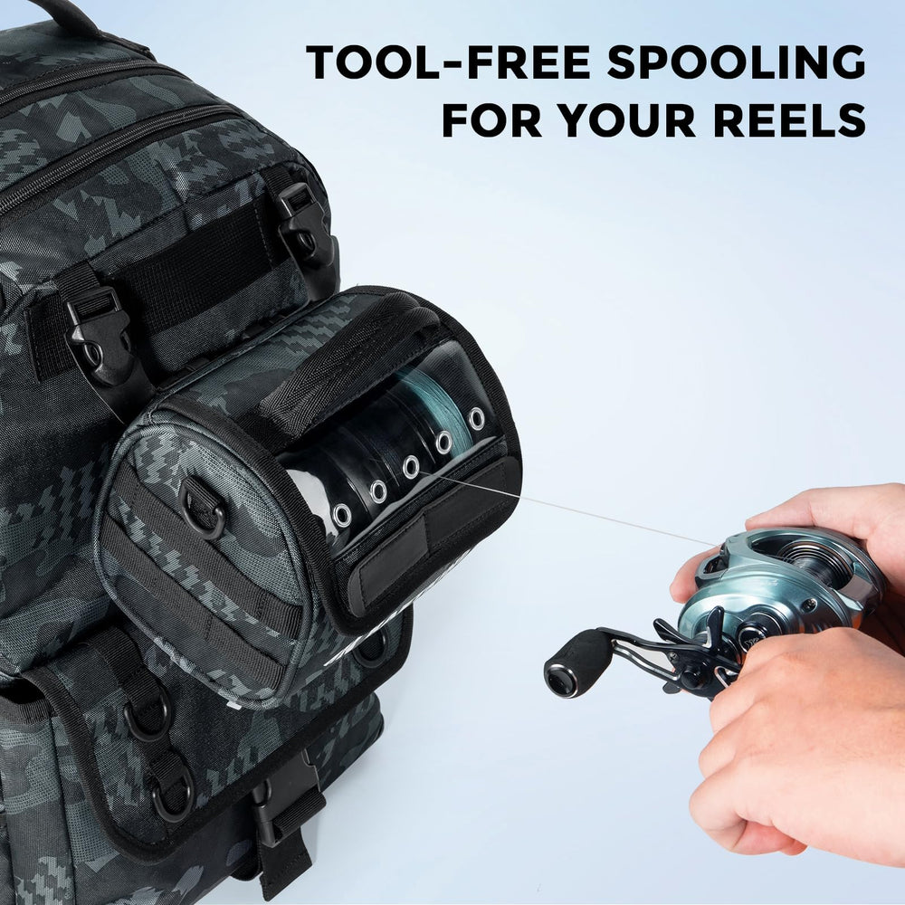KastKing BaitSpace bag removable strap offers flexible carry options.