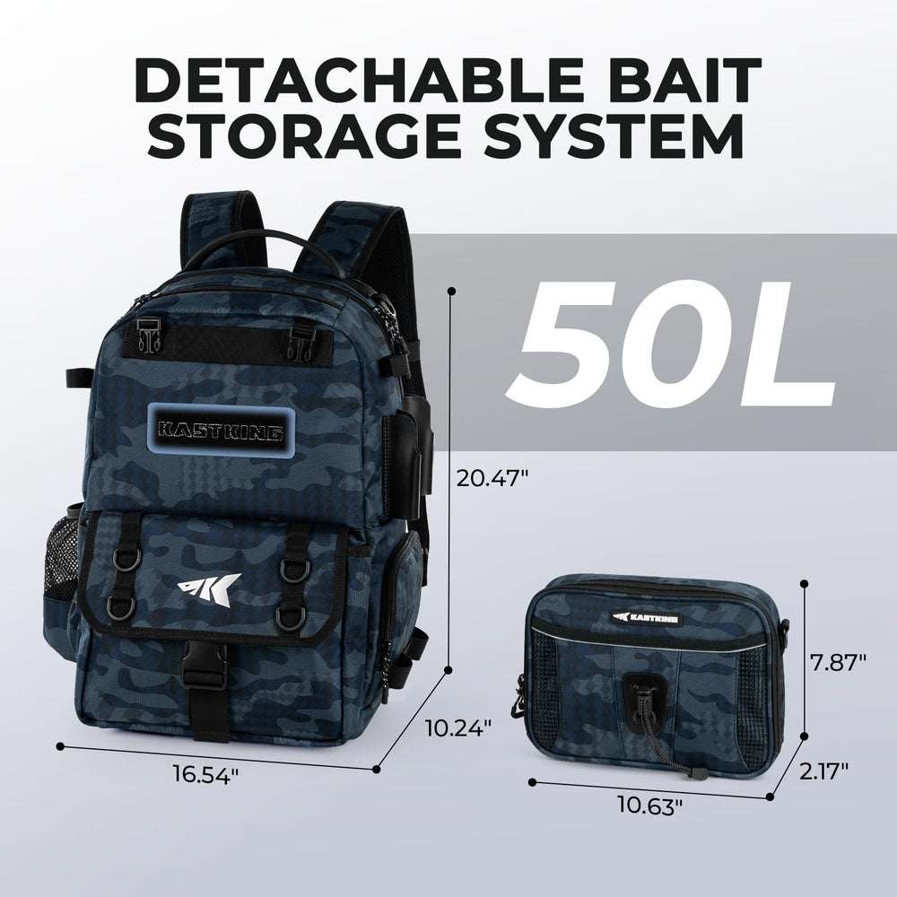 KastKing BaitSpace binder sleeves 9x7 view demonstrates easy bait viewing.