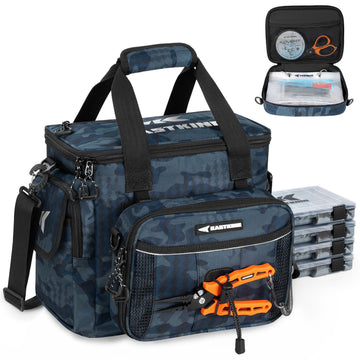 KastKing BaitSpace main compartment ready for organized tackle storage on the water