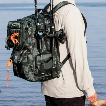 KastKing BaitSpace removable bait binder shows quick bait access
