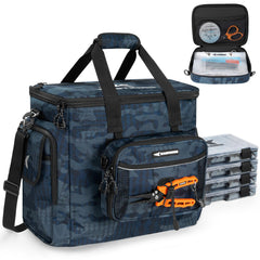 KastKing BaitSpace side pocket for organized gear and quick access.