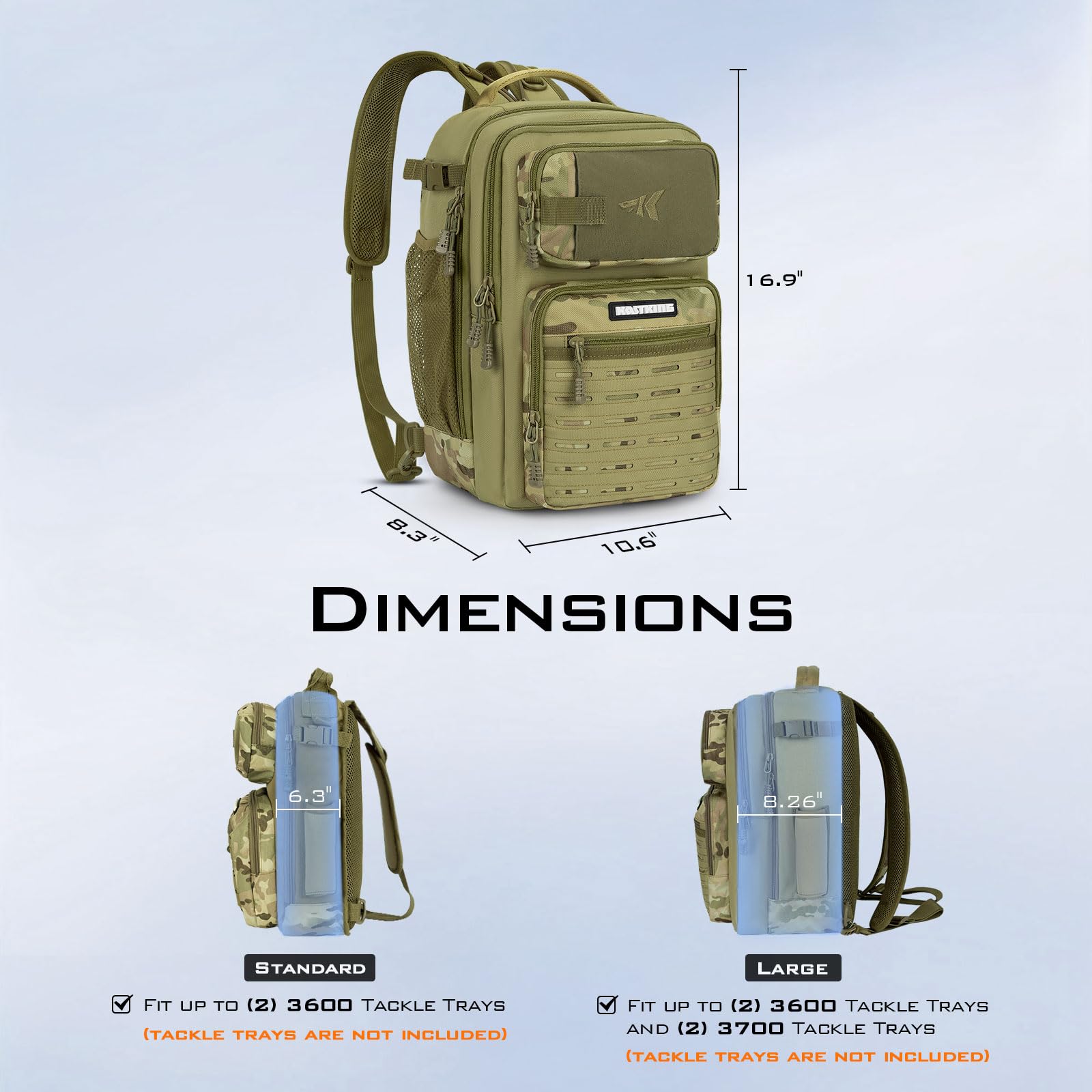 KastKing BlowBak 1000D material close-up showcases durability and weather protection for rugged days