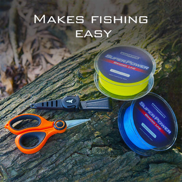 KastKing braided line scissors shown in packaging