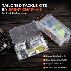Brent Chapman tailored lure kit for bass and crappie