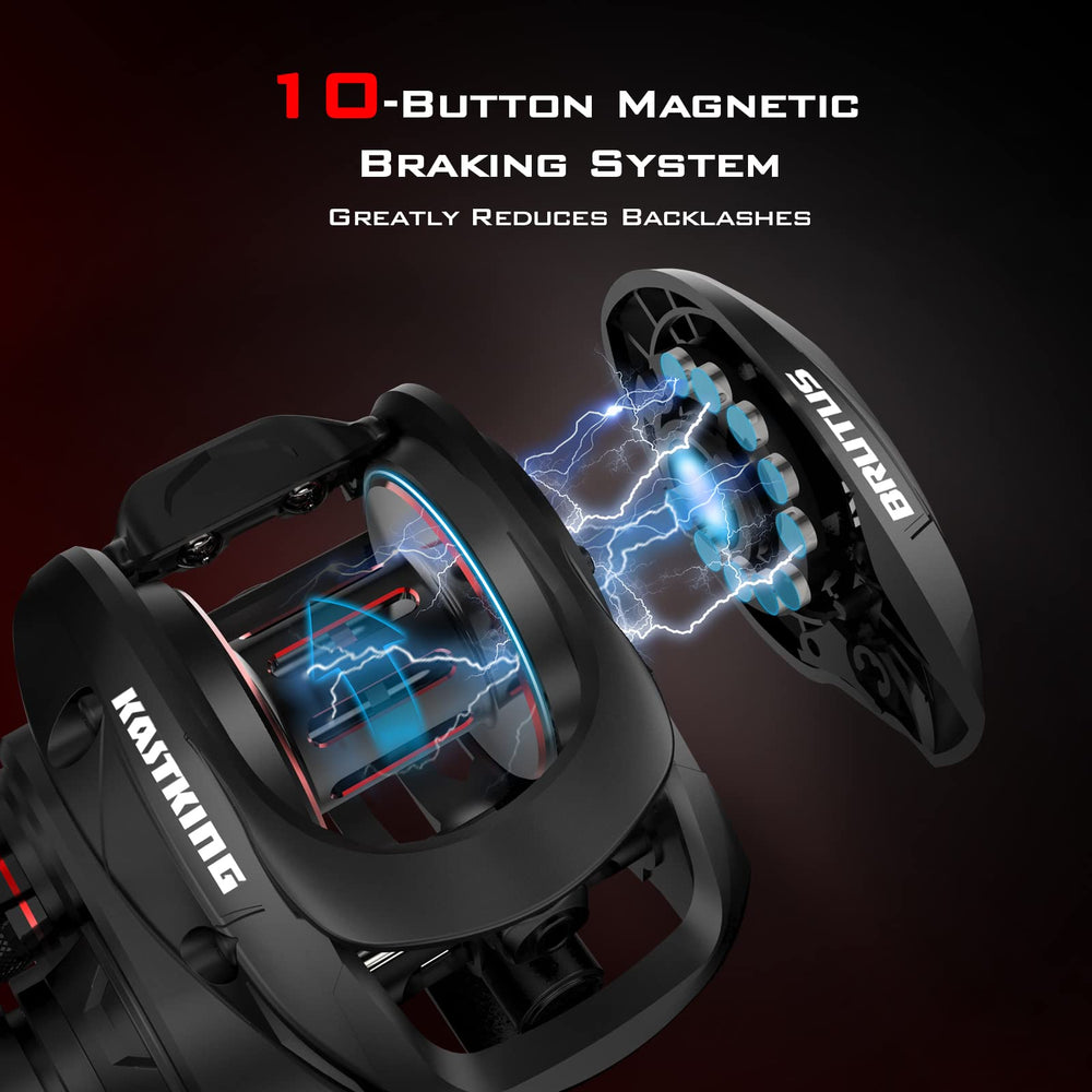 KastKing Brutus non-slip rubber paddles boost all-day comfort.