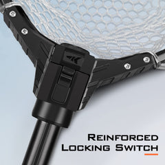 KastKing Brutus extendable net handle for reach and control on site.