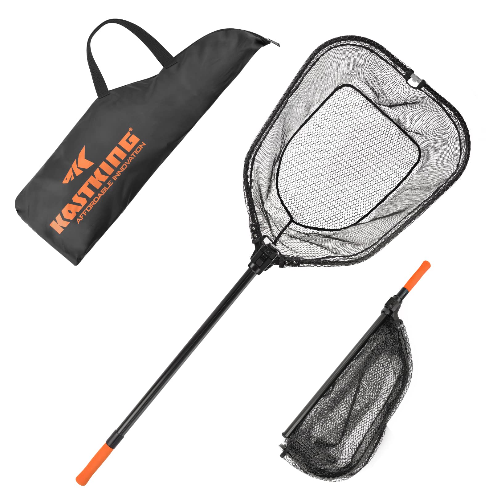 KastKing Brutus net hoop extended for long-reach landing and shore landing